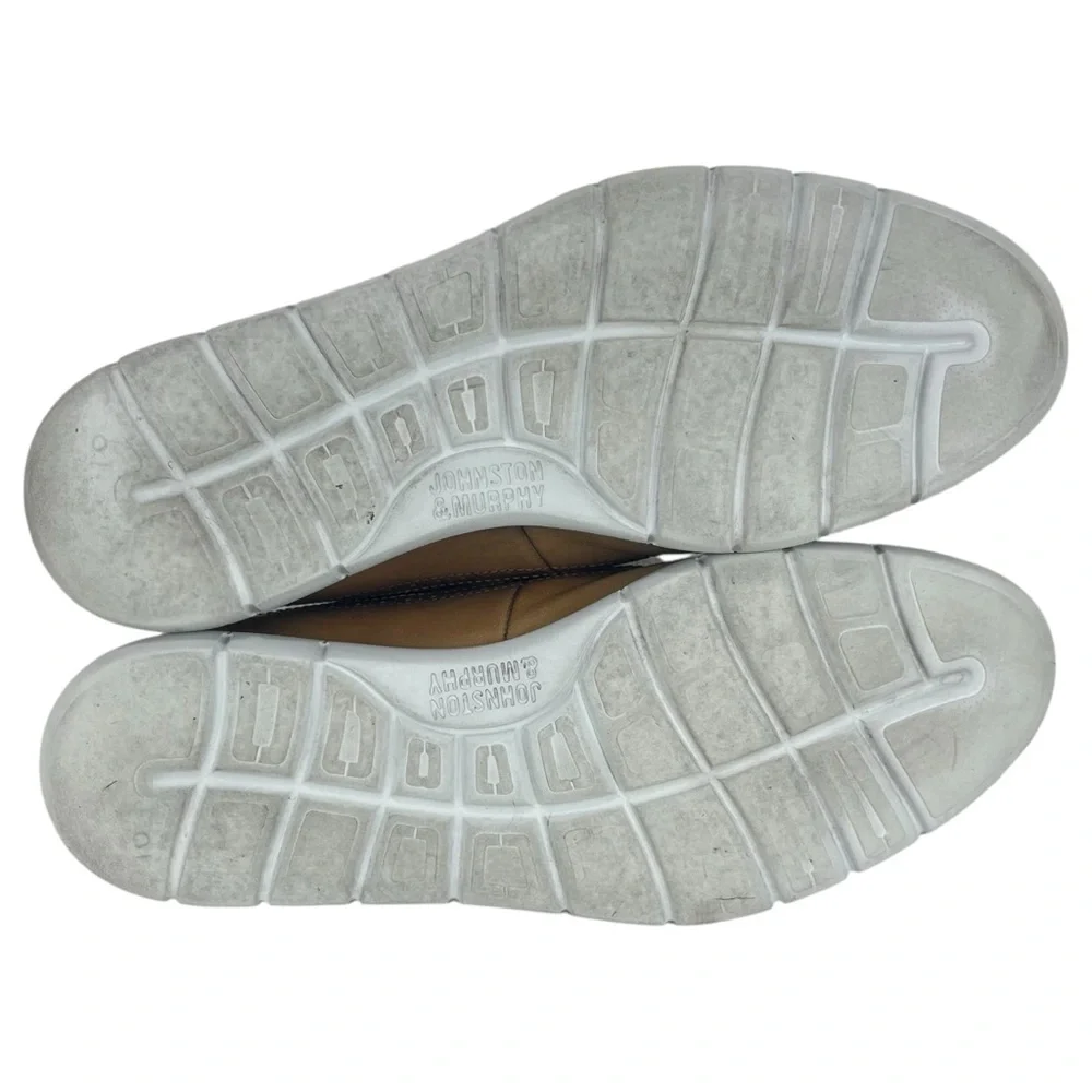 Johnston &‎ Murphy Men 11M Milson Longwing Full-Grain Leather Rubber Sole Shoe